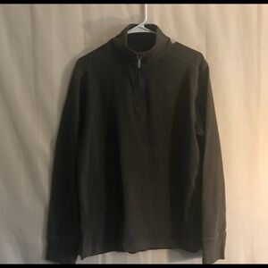J. Crew Brown Pullover Small 100% Cotton